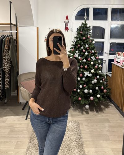 Snowdrift Ribbed pulóver